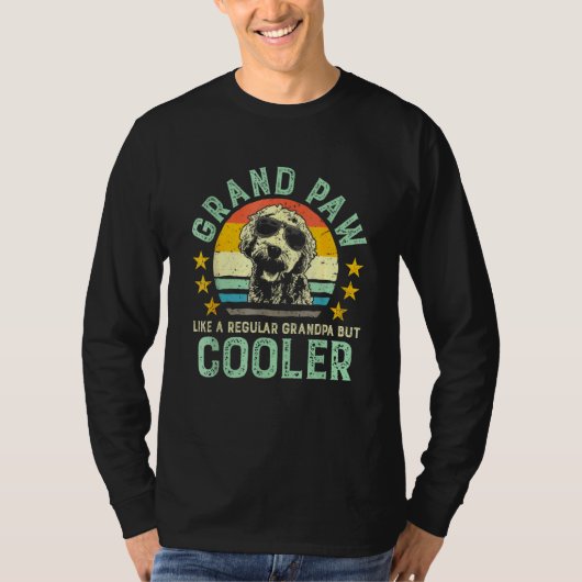 Groot paw als gewone opa, koelbloedig t-shirt (Voorkant)