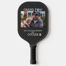 Groot paw standaard opbergvak, aangepaste foto koe pickleball paddle