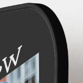 Groot paw standaard opbergvak, aangepaste foto koe pickleball paddle (Links Detail)