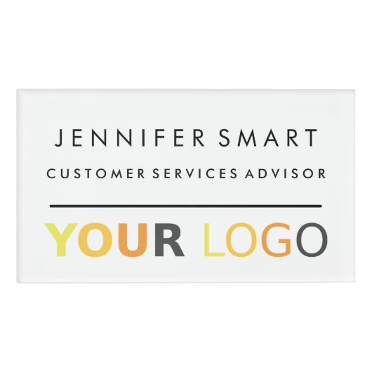 Groot personeel van de NaamBadge Magnet van de Dou (Voorkant)