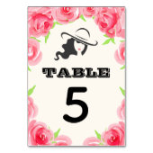 Groot Pet Lady en Rozen Derby Party Kaart (Voorkant)