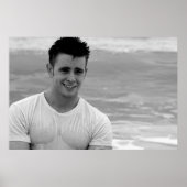 Groot Poster - Craigery Morgan Beach (Voorkant)