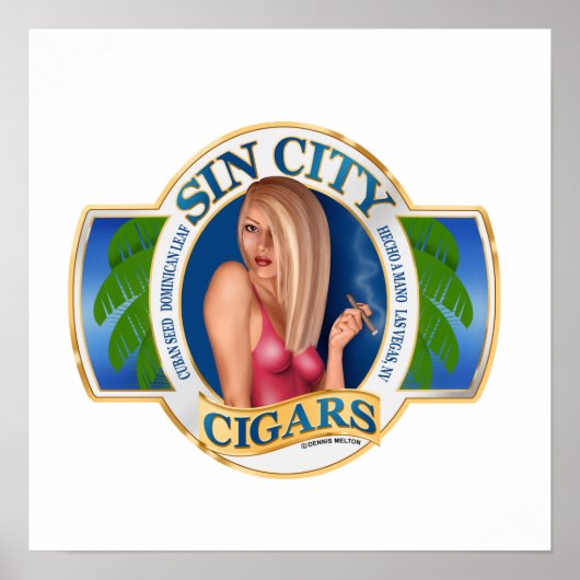 Groot Poster voor Cigar Art (Voorkant)