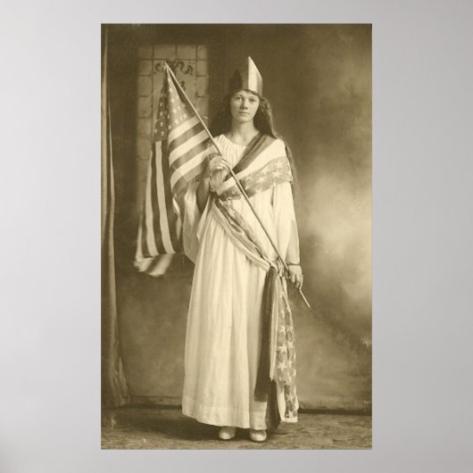 groot poster voor de stemvrijheid (Voorkant)