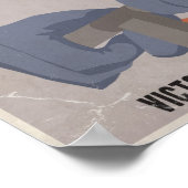 Groot - poster voor propaganda voor het spel in Ar (Hoek)