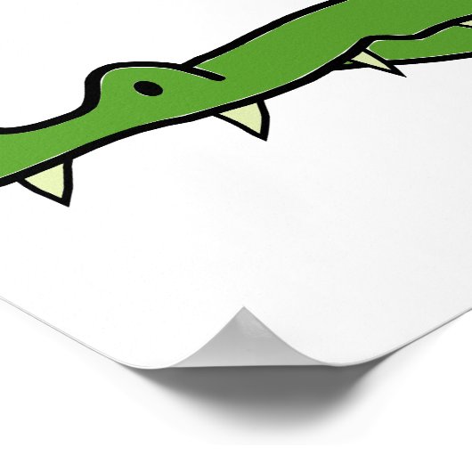 Groot Premium-gedrukt High-End Crock poster (Hoek)