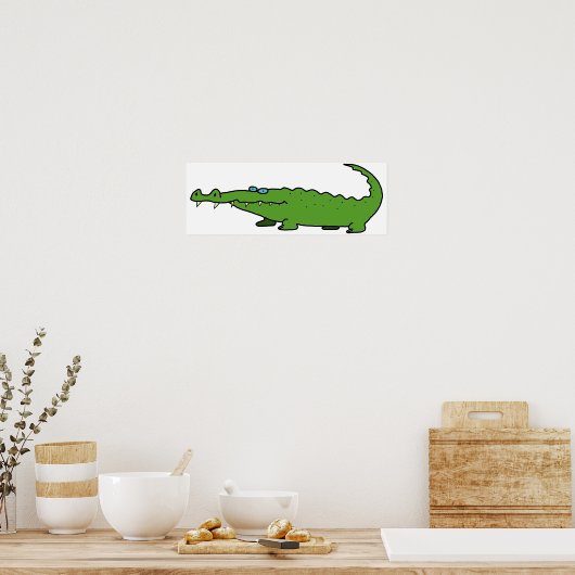 Groot Premium-gedrukt High-End Crock poster (Keuken)