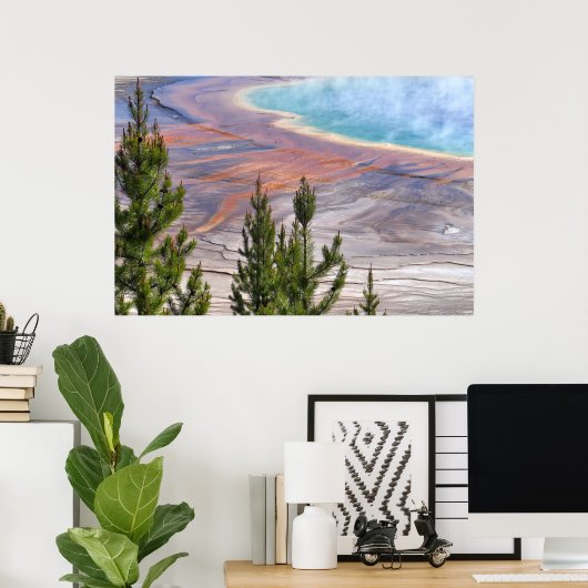 Groot Prismatisch Uitzicht Poster (Thuiskantoor)