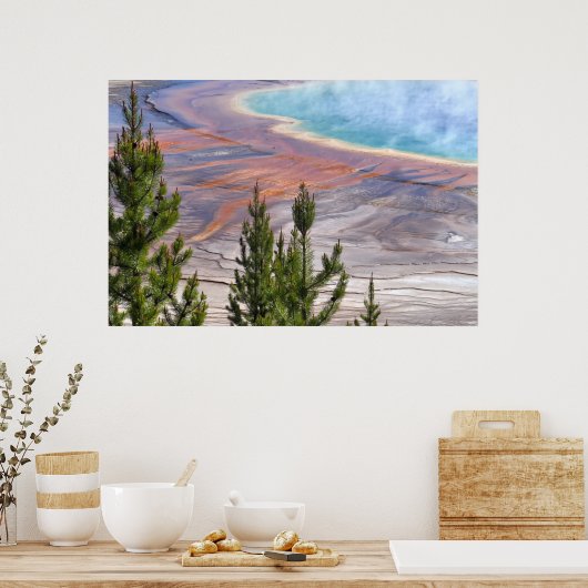 Groot Prismatisch Uitzicht Poster (Keuken)