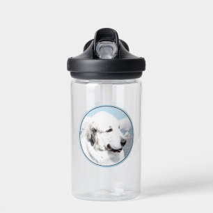 Groot Pyreneeën Schilderij - Originele Honden Kuns Waterfles