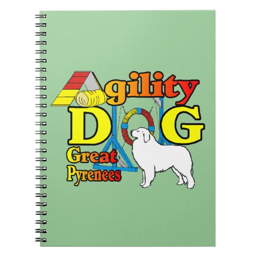 groot_pyrinees_agility notitieboek (Voorkant)