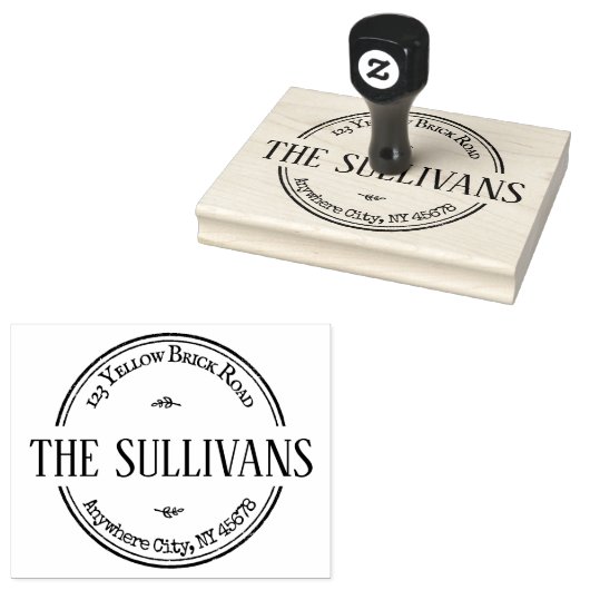  groot retouradres rubberstempel (Gestempeld)