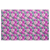 Groot Retro Paarse Rozen bloementextiel Stof (Yard (91,4 cm))
