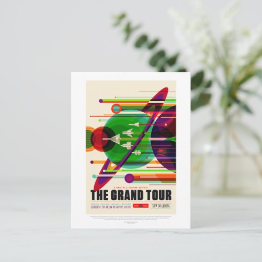  groot rondtraject briefkaart (Staand voorkant)