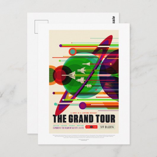  groot rondtraject briefkaart (Voorkant / Achterkant)