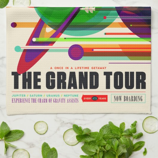 groot rondtraject theedoek (Gevouwen)