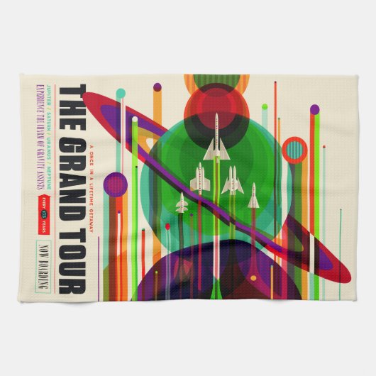 groot rondtraject theedoek (Horizontaal)