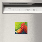 Groot Rood - Haan magneet (Insitu (Vaatwasser))