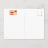 Groot Rood Hart  Valentijn Briefkaart (Achterkant)