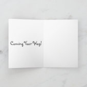 Groot rood hart Valentijn liefde kleurrijk Feestdagen Kaart (Binnen)