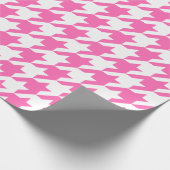 Groot roze en wit papier voor het oppakken van de  (Hoek)
