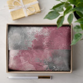 Groot roze geïnspireerd bloemenweefselpapier tissuepapier (Geschenk)