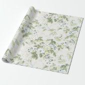 Groot Schaal Sijs Chintz, Koolroos Cadeaupapier (Uitgerold)