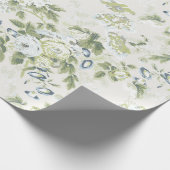 Groot Schaal Sijs Chintz, Koolroos Cadeaupapier (Hoek)