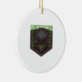 GROOT SCHERM KERAMISCH ORNAMENT (Rechts)