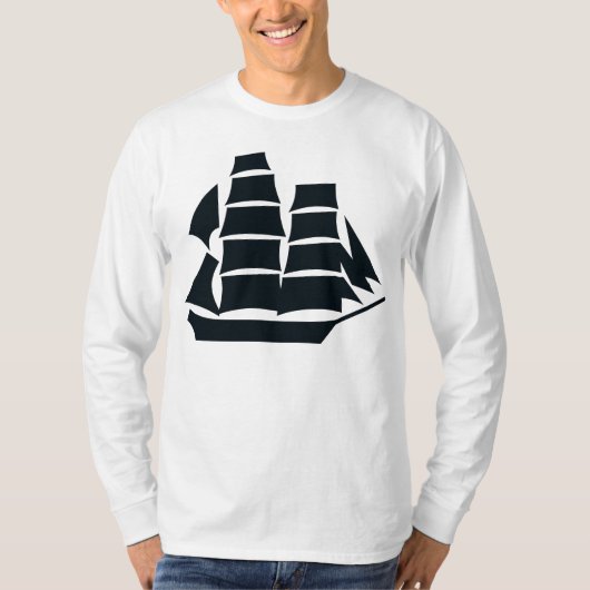 Groot Schip T-shirt (Voorkant)