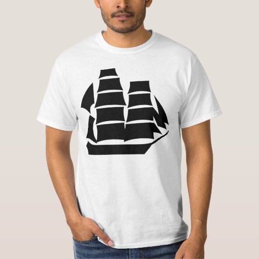Groot Schip T-shirt (Voorkant)