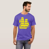 Groot Schip T-shirt (Voorkant volledig)