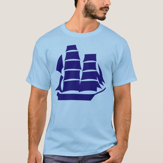 Groot Schip T-shirt (Voorkant)