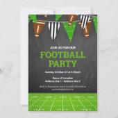 Groot scoren met onze Football-feestuitnodigingen! Kaart (Voorkant)