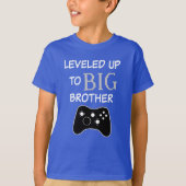 Groot shirt voor Big Brother Boys Gaming grappig (Voorkant)