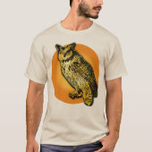 Groot sleepnet met Oranje moonshirts, Mokken T-shirt (Voorkant)