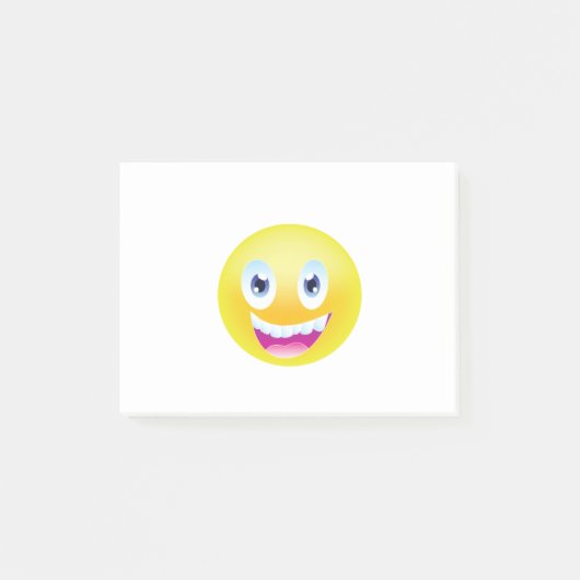 Groot Smiley Face Post-it® Notes (Voorkant)