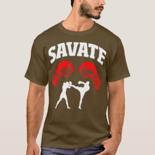 Groot spaarboekontwerp Kick MMA Kickboxing T-shirt