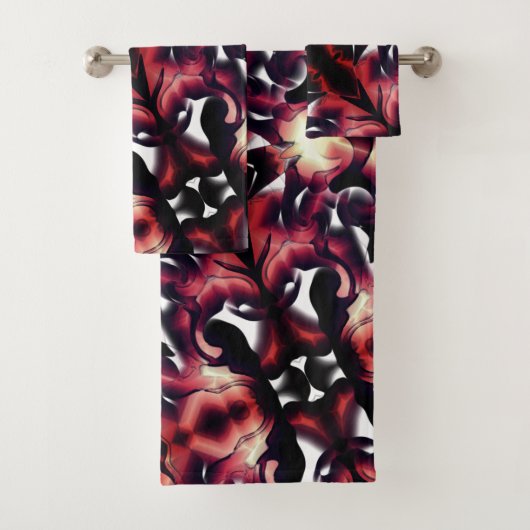 Groot spiegelen van licht gesculpeerd, op wit bad handdoek (Insitu)