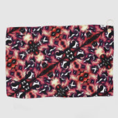 Groot spiegelen van licht gesculpeerd, op wit golfhanddoek (Horizontaal)