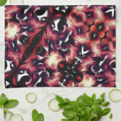 Groot spiegelen van licht gesculpeerd, op wit theedoek (Gevouwen)