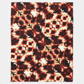 Groot spiegelen van licht gesculpte vormen fleece deken (Voorkant)