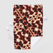 Groot spiegelen van licht gesculpte vormen golfhanddoek (Insitu)