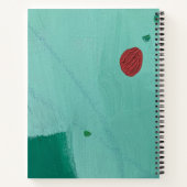 Groot spiraal Notitieboek in Flying Cherry (Achterkant)