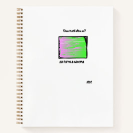 Groot spiraalboek - Diamant motief LBC Notitieboek
