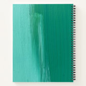 Groot spiraalvormig Notitieboek in Bermuda Shores (Achterkant)