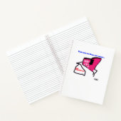 Groot spiralenboek- Boom! It's Made With Love. Notitieboek (Binnen)