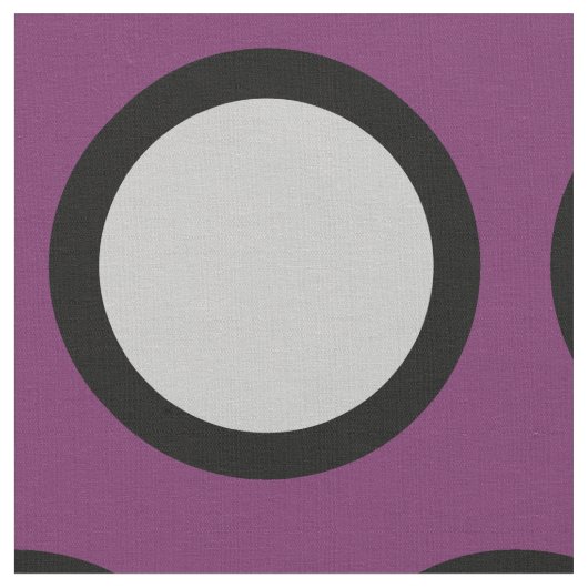 Groot Stippenpatroon Stof (Close Up)