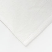 Groot tapelandje, modern, abstract, rood, zwart fleece deken (Hoek)