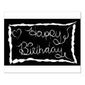 Groot: Tekening Sjabloon Verjaardag Rubber Stamp Rubberstempel (Afrduk)